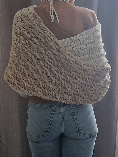 Häkelanleitung für den Ärmelschal "Wrap me"