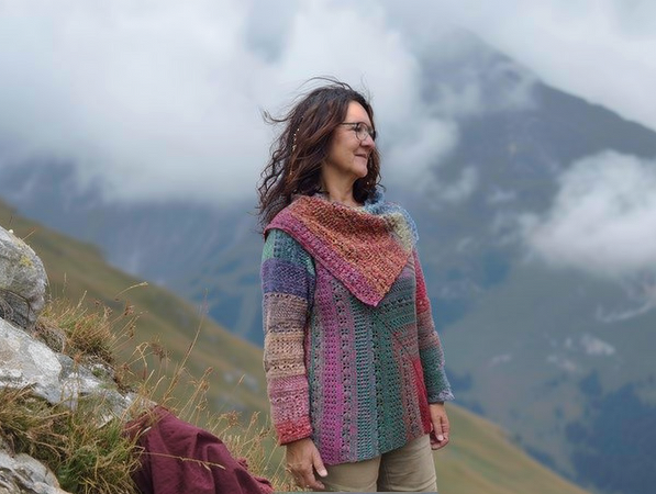Frauhohmanns Schulterwärmer "Isipisi" – Schnell gehäkelt, warm getragen! - Bild 2