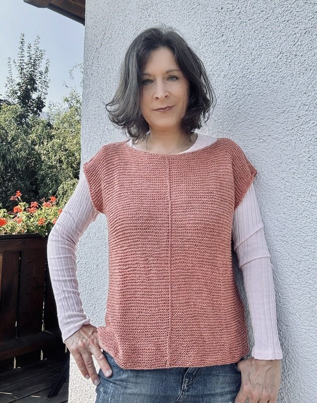 Knitting Pattern | NIZZA Shirt & Slipover | seamless | 9 sizes - Image 14