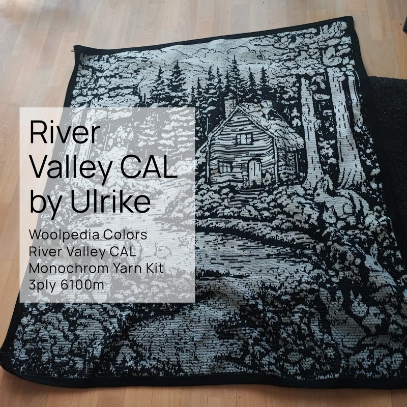 Blanket CAL "River Valley" crochet tutorial PDF - Woolpedia - Image 9