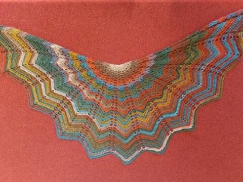 Sternentuch Sternchen häkeln