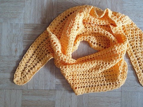 Häkelanleitung Schal/Tuch/Stola Simla