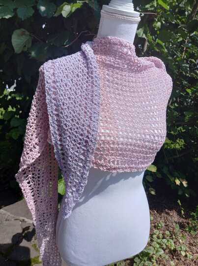 Häkelanleitung Schal/Tuch/Stola Simla