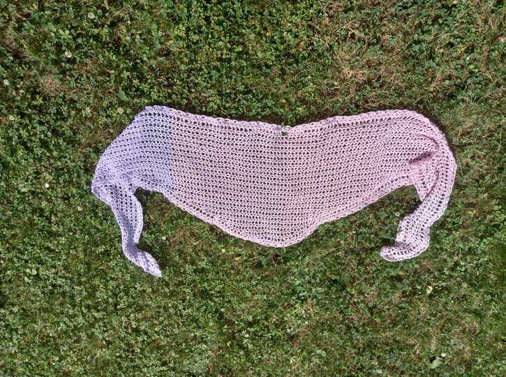 Häkelanleitung Schal/Tuch/Stola Simla