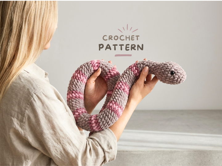 Crochet Pattern: Snake | 80cm | 31.5"