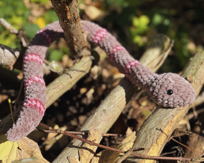 Häkelanleitung: Schlange | 80cm