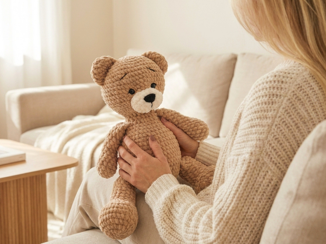 Crochet Pattern: Teddy | 36cm | 14.2" - Image 3