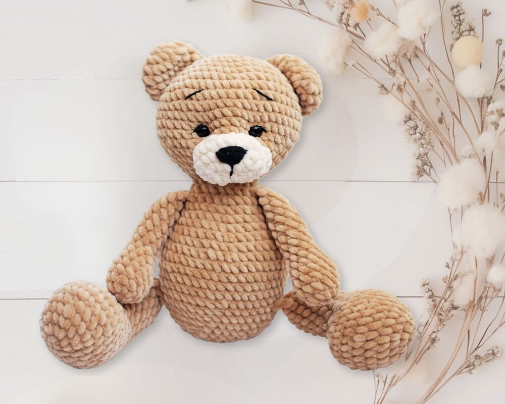 Häkelanleitung: Teddybär | 36cm - Bild 2