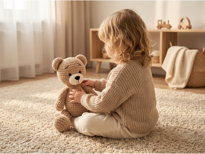 Häkelanleitung: Teddybär | 36cm