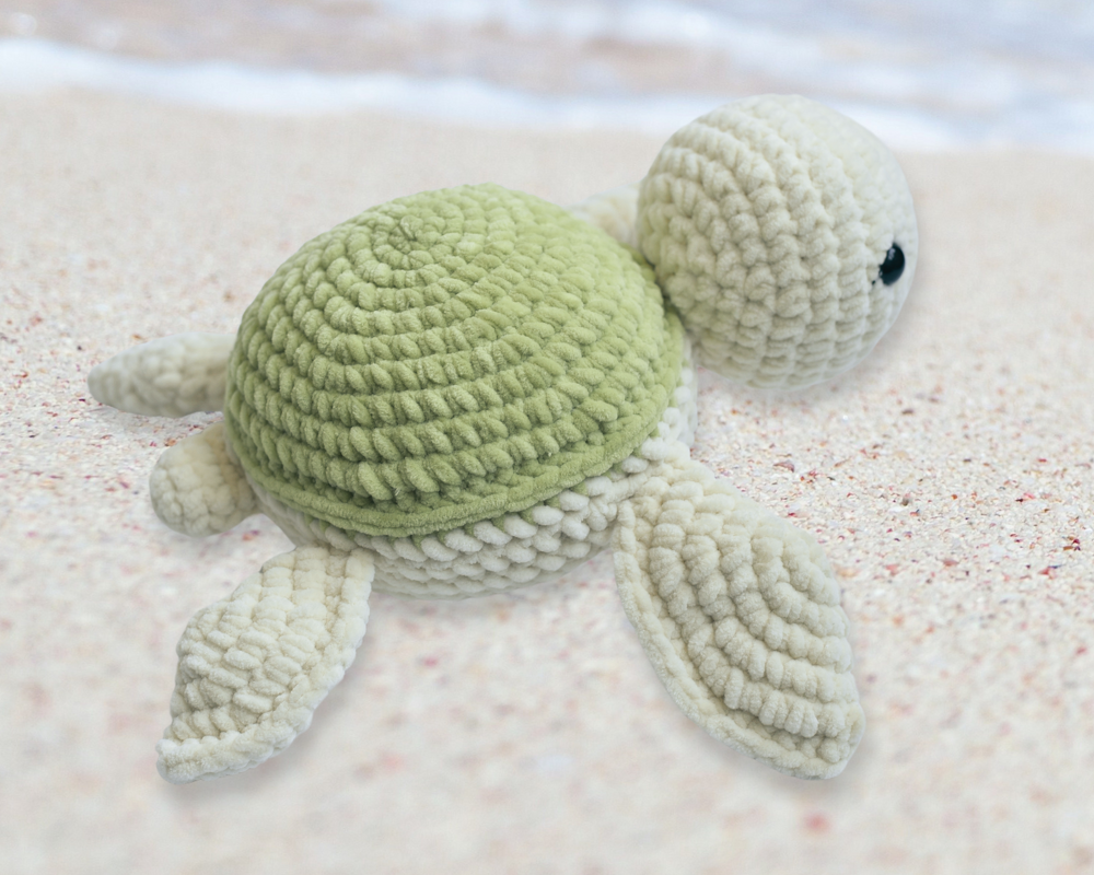 Crochet Pattern: Turtle | 29cm | 11.4