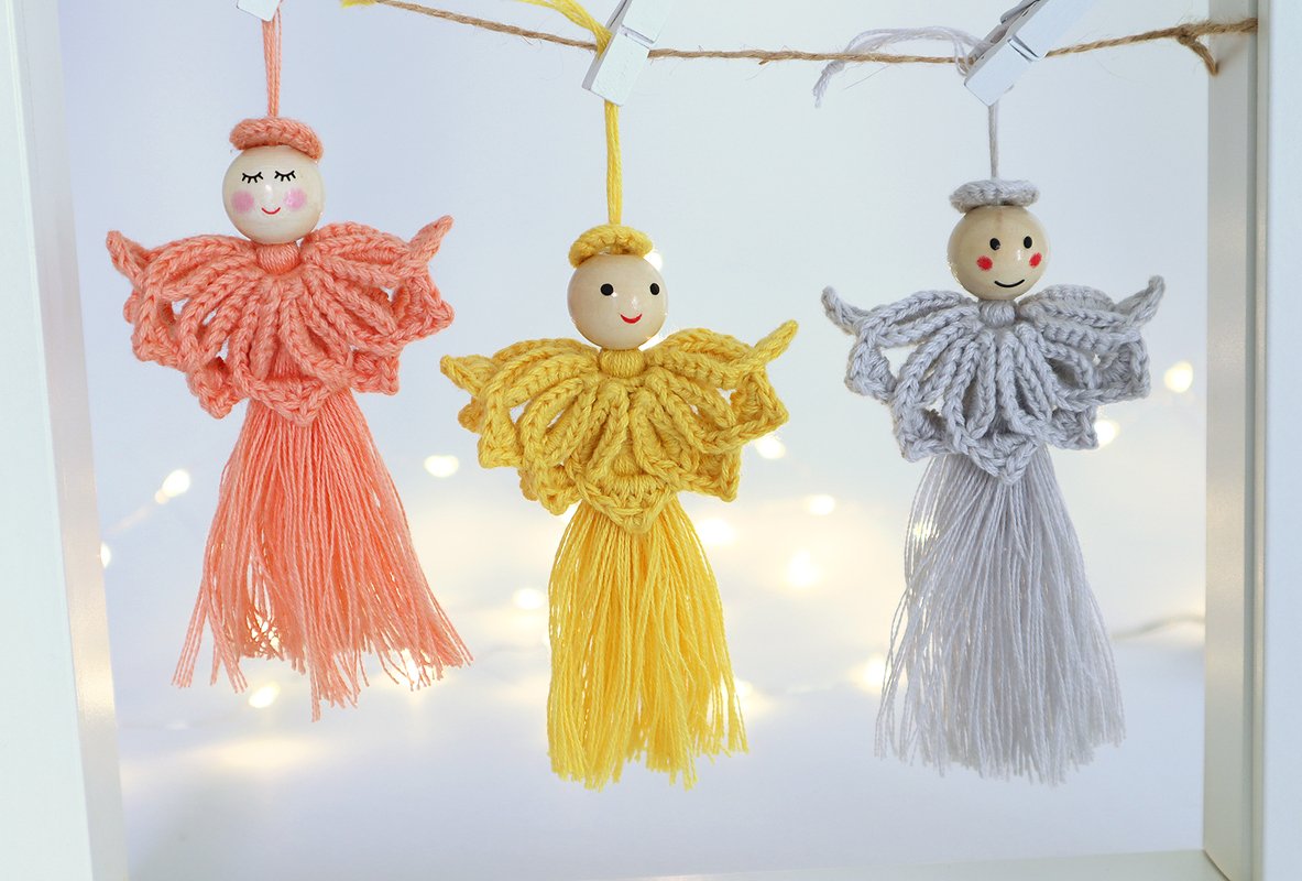 Tassel Angel „Lorelei“ - With video tutorial