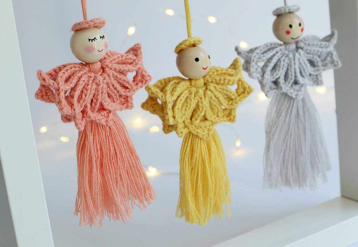 Tassel Angel „Lorelei“ - With video tutorial - Image 2