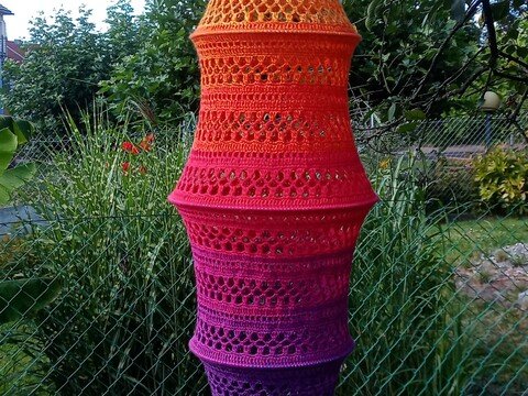 XXL Lampion / Laterne 1001 Nacht - Häkelanleitung