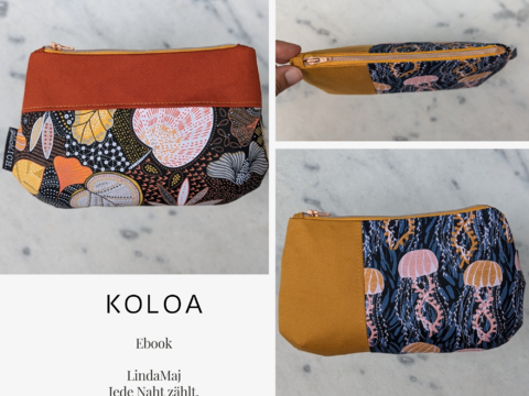 Anleitung Täschlein mit Designwechsel "Koloa"