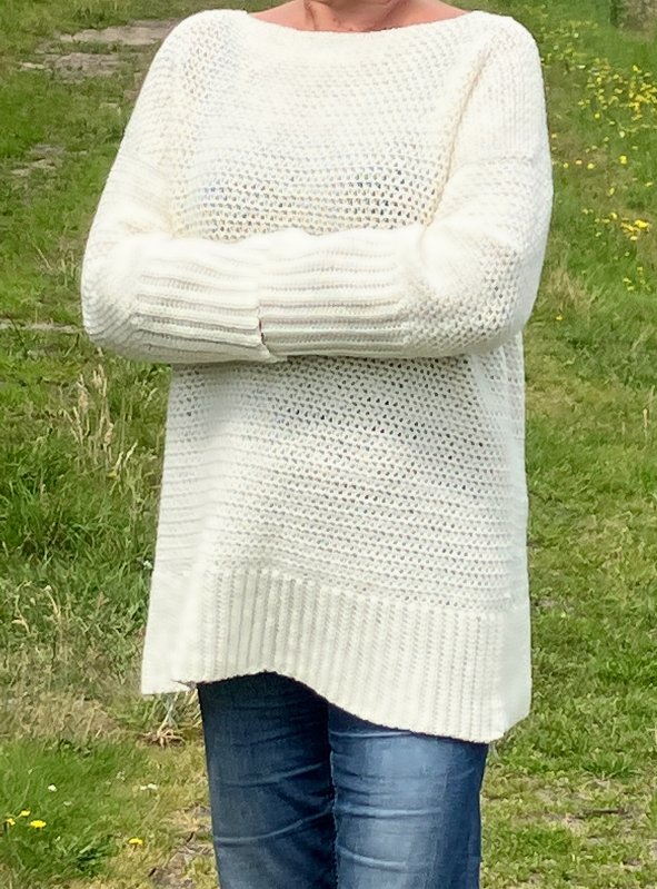 Der Winter kann kommen, ob Pullover oder Jacke : 1 Häkelanleitung - Bild 4