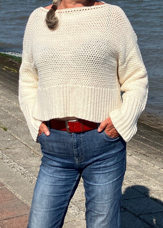 Der Winter kann kommen, ob Pullover oder Jacke : 1 Häkelanleitung - Bild 10