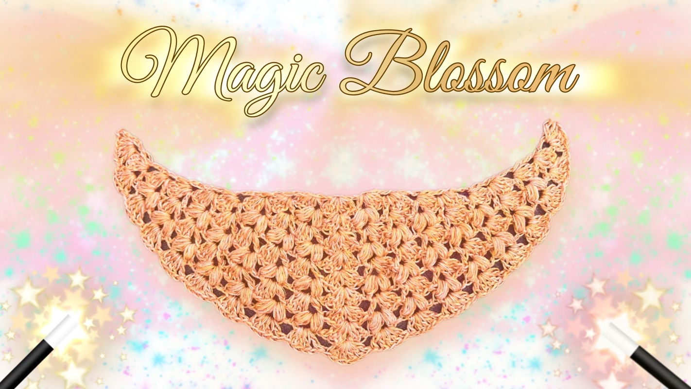 Magic Blossom & Nelumbo-2in1 Häkelanleitungen für 2 wunderschöne Tücher