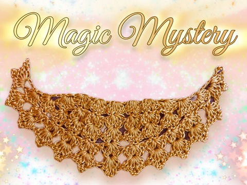 Magic Mystery-Häkelanleitung für ein hübsches Dreieckstuch