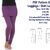 PDFLeggings Pattern Sewing Patterns PDF Skirt Leggings Pattern