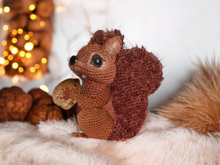 Häkelanleitung Einin Eichhörnchen