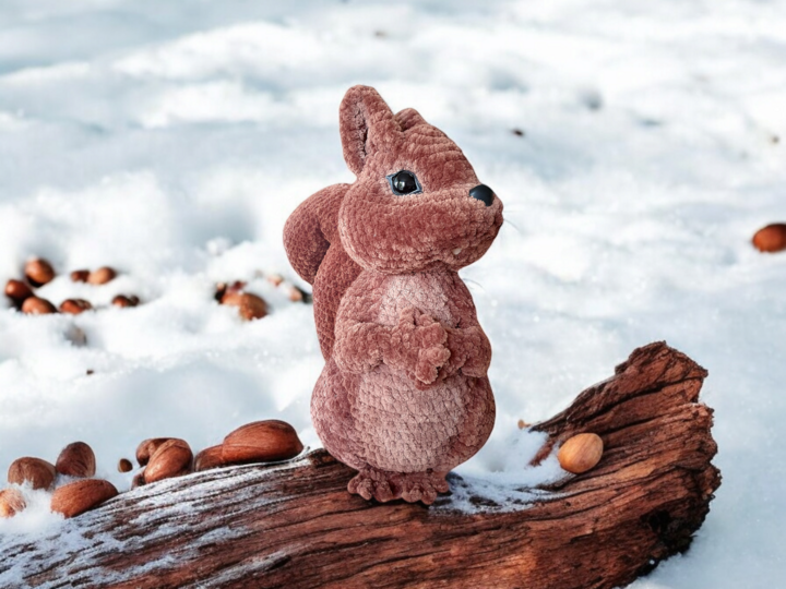 Häkelanleitung Einin Eichhörnchen