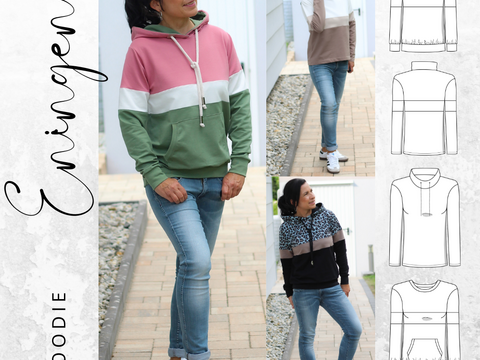 Ebook Colorblocking Hoodie ENINGEN Gr. 34-56