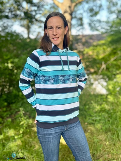 Ebook Colorblocking Hoodie ENINGEN Gr. 34-56