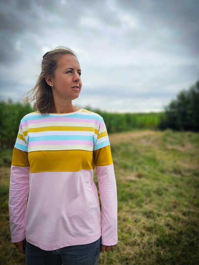 Ebook Colorblocking Hoodie ENINGEN Gr. 34-56