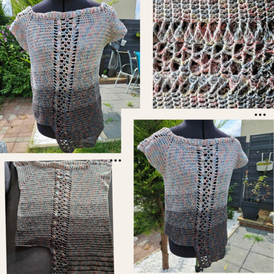 Häkelanleitung für den RVO Pullover Sommerstroh