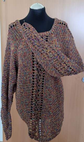 Häkelanleitung für den RVO Pullover Sommerstroh