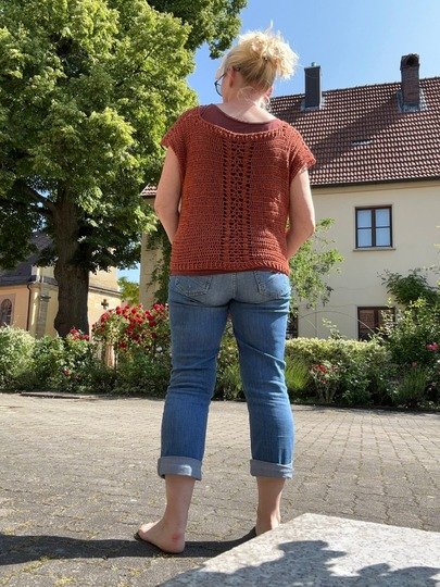 Häkelanleitung für den RVO Pullover Sommerstroh