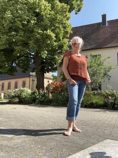 Häkelanleitung für den RVO Pullover Sommerstroh