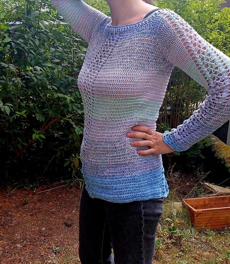 Häkelanleitung für den RVO Pullover Sommerstroh