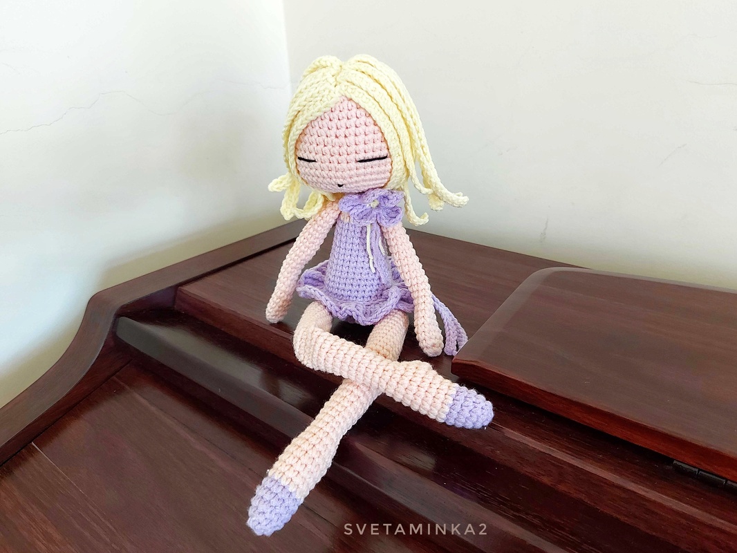 Crochet Doll Pattern Amigurumi Toy - Image 8