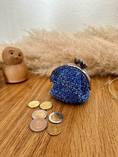 Coin pouch, Wallet, Purse, Crochet pattern