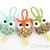 Keychain Owl Ornament Crochet Pattern Bag Charm Animal Amigurumi