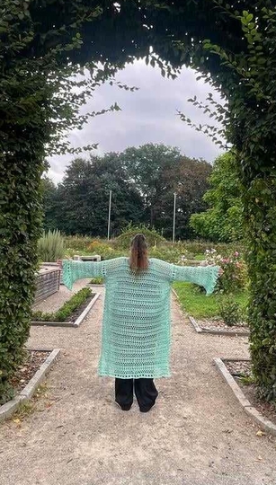 Häkelanleitung Sommer-Mantel Gina
