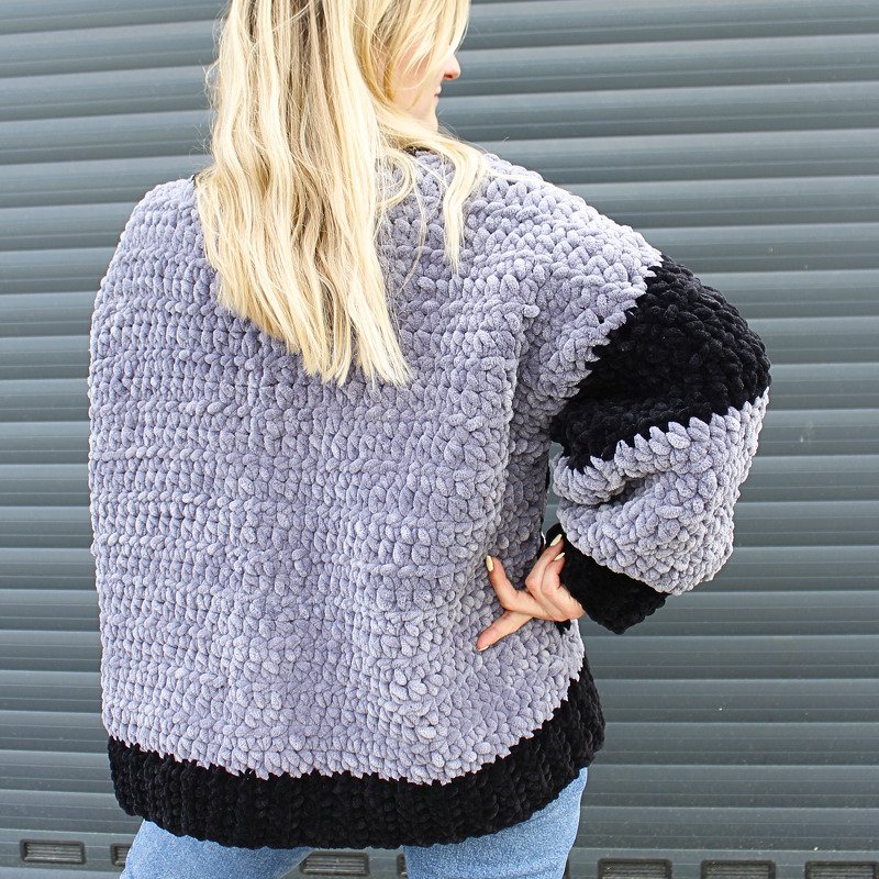 Häkelanleitung Oversize Jacke Cosy - Bild 2