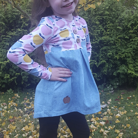 KLEID & TUNIKA "HILJA" | Schnittmuster u. Anleitung | Gr. 86-164 | 3 WEITEN