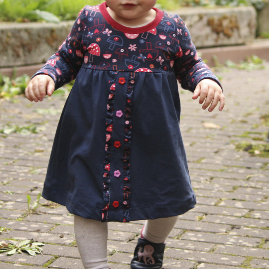 KLEID & TUNIKA "HILJA" | Schnittmuster u. Anleitung | Gr. 86-164 | 3 WEITEN