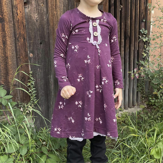 KLEID & TUNIKA "HILJA" | Schnittmuster u. Anleitung | Gr. 86-164 | 3 WEITEN