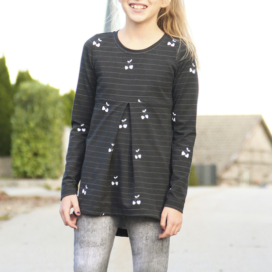 KLEID & TUNIKA "HILJA" | Schnittmuster u. Anleitung | Gr. 86-164 | 3 WEITEN