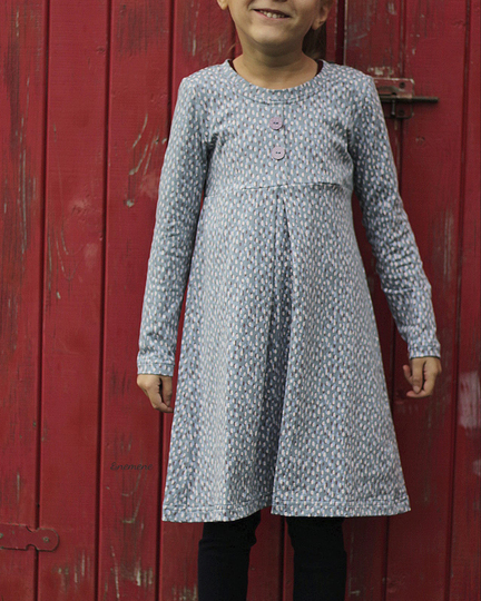 KLEID & TUNIKA "HILJA" | Schnittmuster u. Anleitung | Gr. 86-164 | 3 WEITEN
