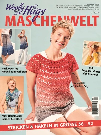 FLACHES TUCH GITTERMUSTER, gehäkelt