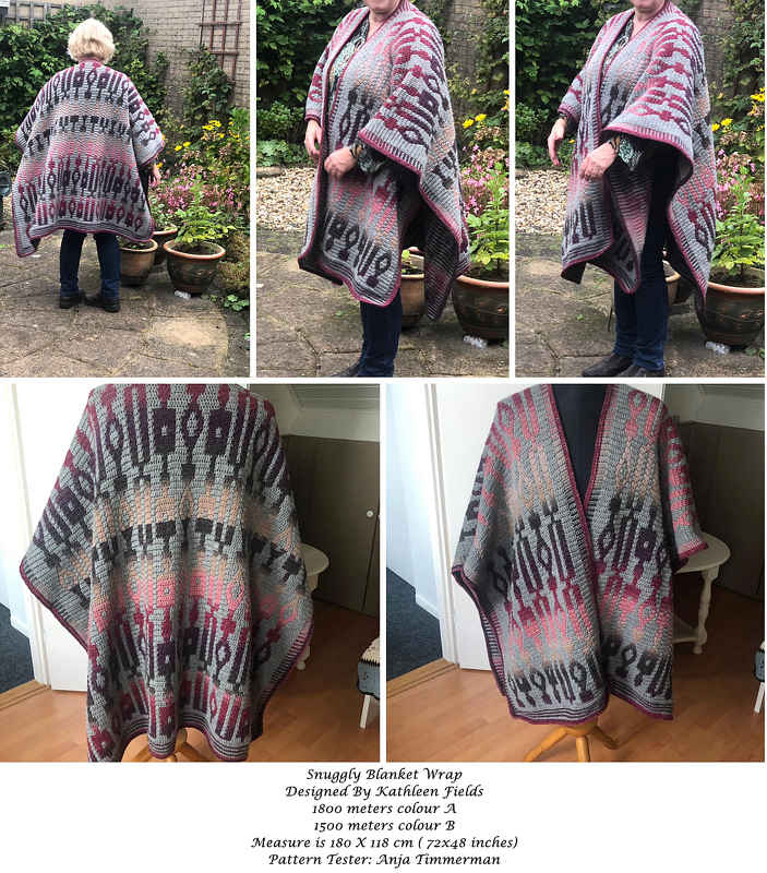 Snuggly Blanket Wrap Crochet Pattern - Image 2