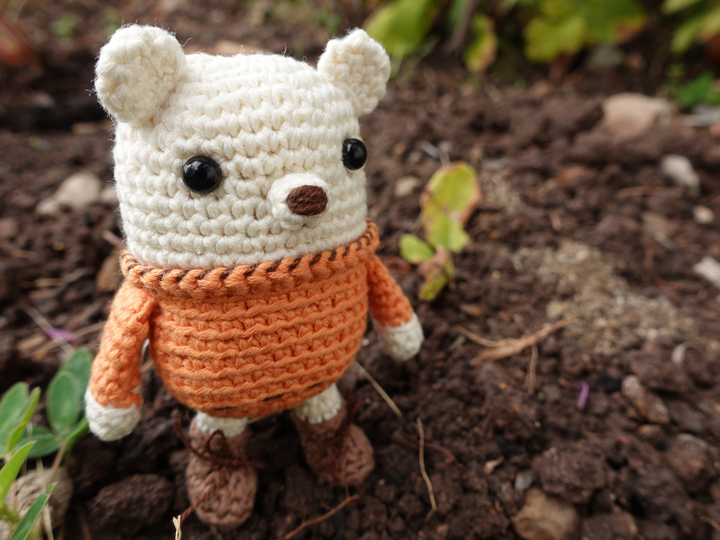 Herbst - Bär Häkeln