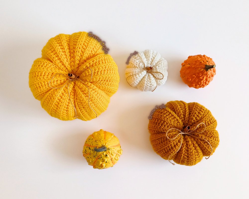 Rustic Pumpkin Centerpiece for Fall - Crochet Pattern for Beginners - Image 13