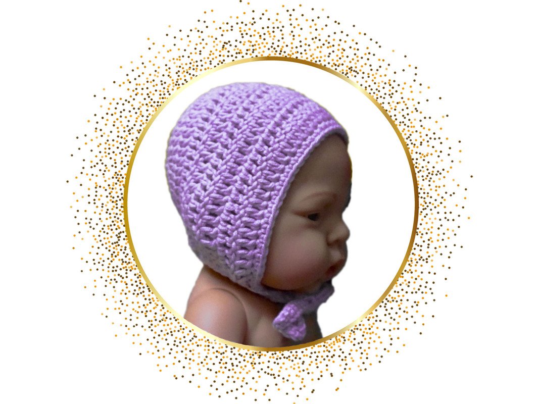 Crochet pattern: doll beanie to tie