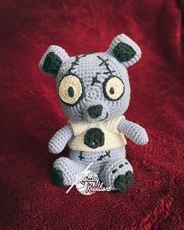 Horror Teddy Bear - Crochet Pattern US Terms - Image 5