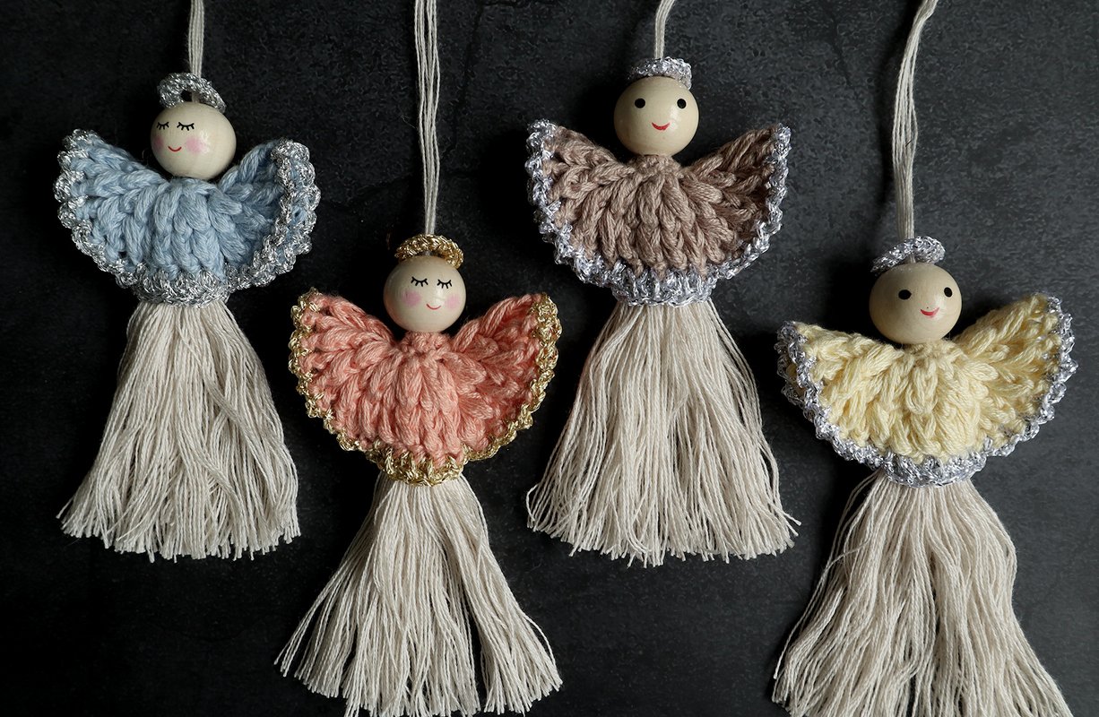 Tassel Angel „Lorelei“ - With video tutorial - Image 2